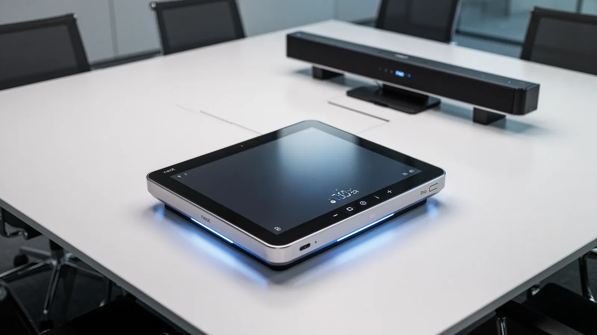 Neat Pad Pro: Neuer Raum-Controller mit KI-Audio und offenem Ökosystem - Foto: über boerse-global.de