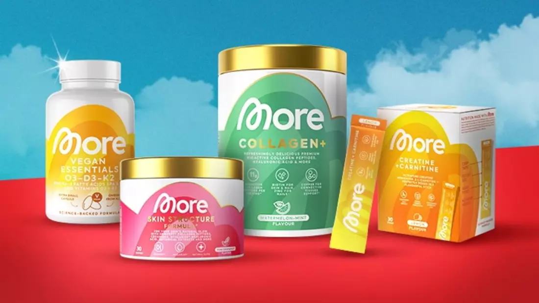 Ein neuer Standard für Vitamine, Mineralien & Supplements: More Nutrition setzt auf Feel-Good-Routinen - Bild: presseportal.de