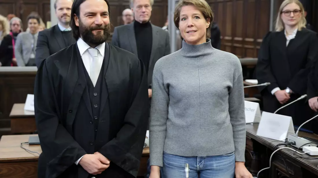Christina Block sollte die Entführung ihrer eigenen Kinder beauftragt haben. - Bild: Christian Charisius/dpa-Pool/dpa