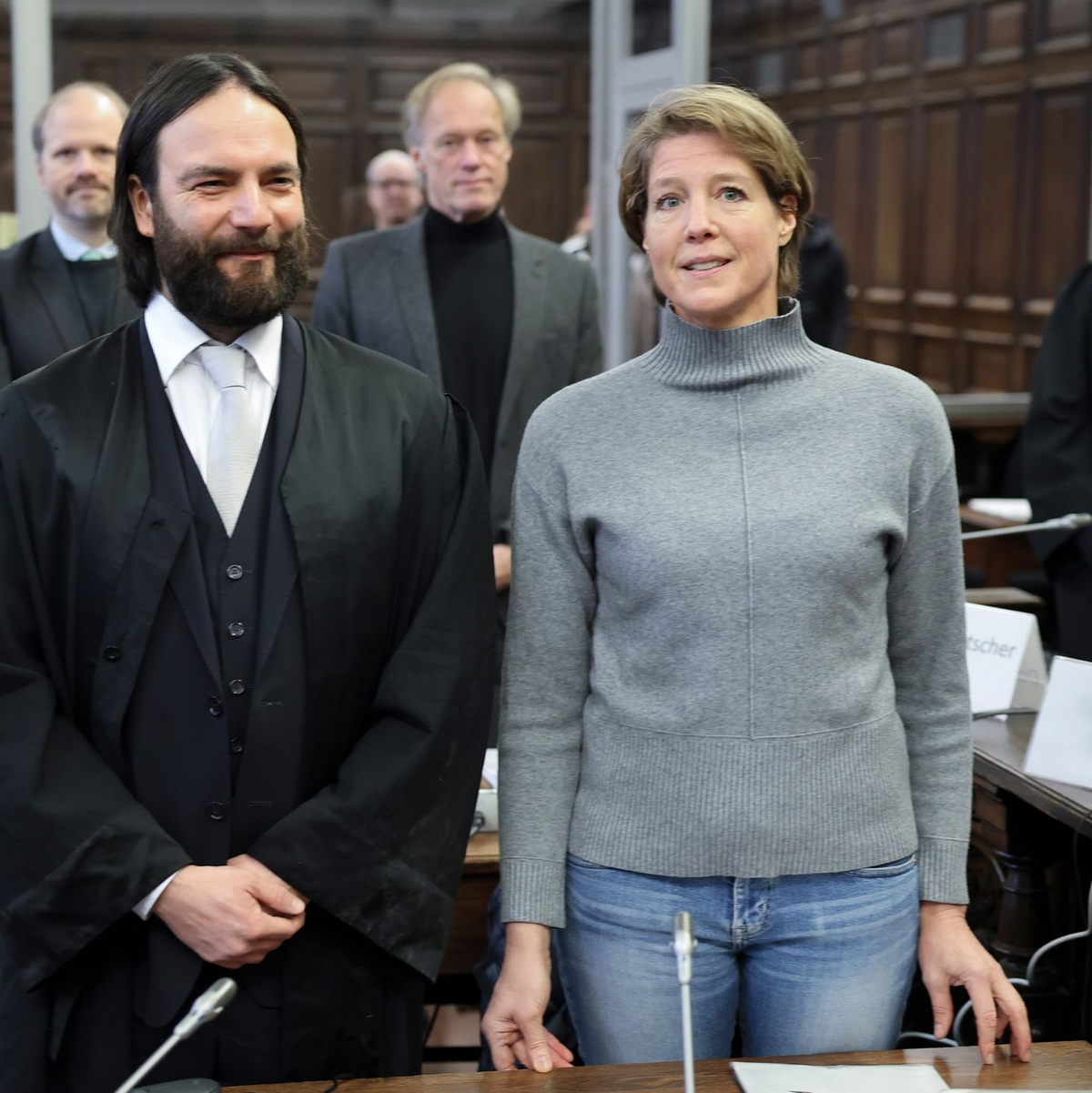 Christina Block sollte die Entführung ihrer eigenen Kinder beauftragt haben. - Foto: Christian Charisius/dpa-Pool/dpa