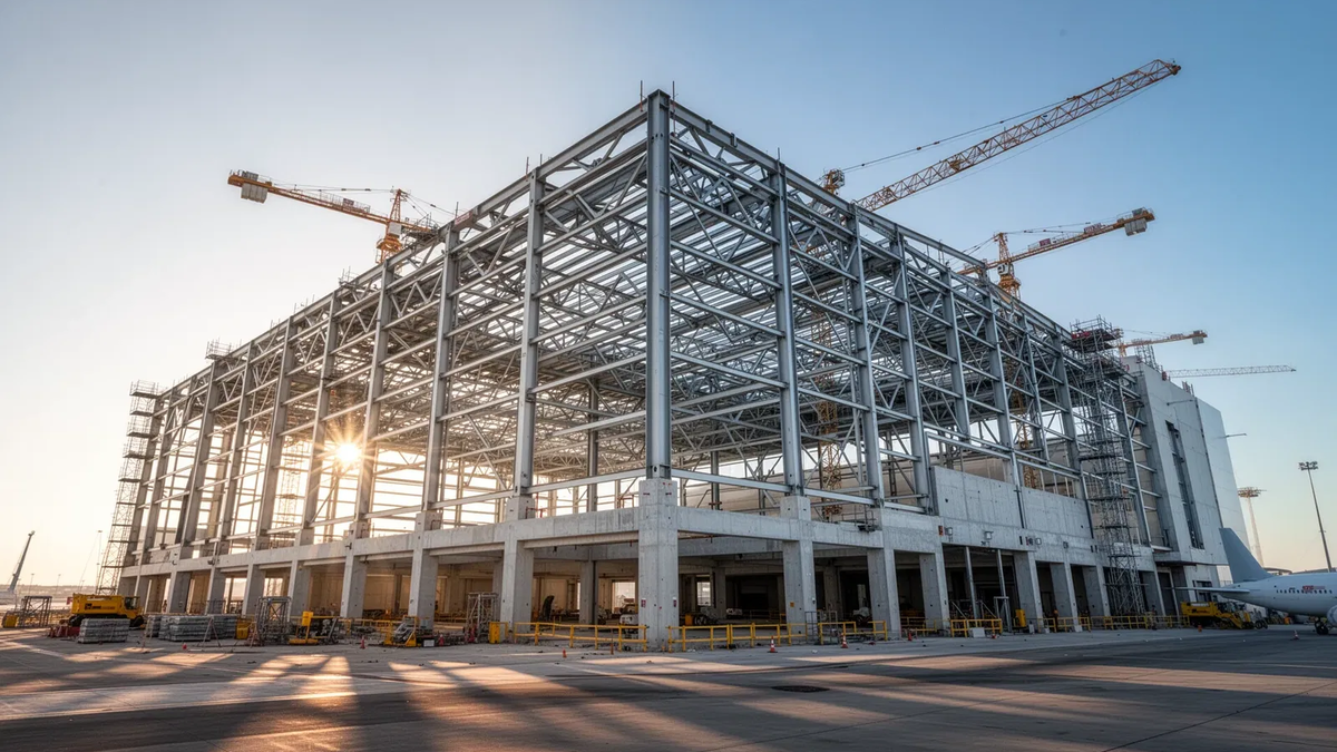 Fraport und Kühne+Nagel bauen neue Mega-Frachthalle in Frankfurt - Foto: über boerse-global.de
