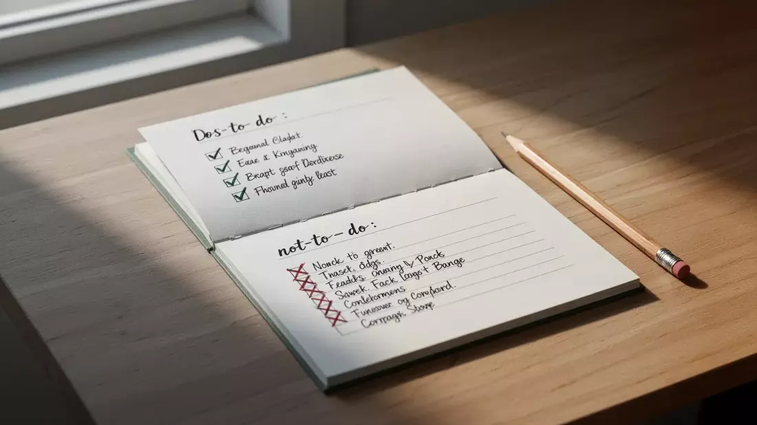 Not-to-do-Liste: Der clevere Trick für mehr Fokus - Bild: über boerse-global.de