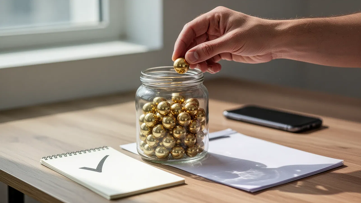 Belohnungssysteme und Haftnotizen schärfen den Fokus - Foto: über boerse-global.de