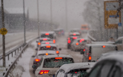 Staus gab es in und um Mainz. - Foto: Andreas Arnold/dpa