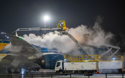 Der Flugverkehr war zeitweilig eingestellt. - Foto: Florian Wiegand/dpa