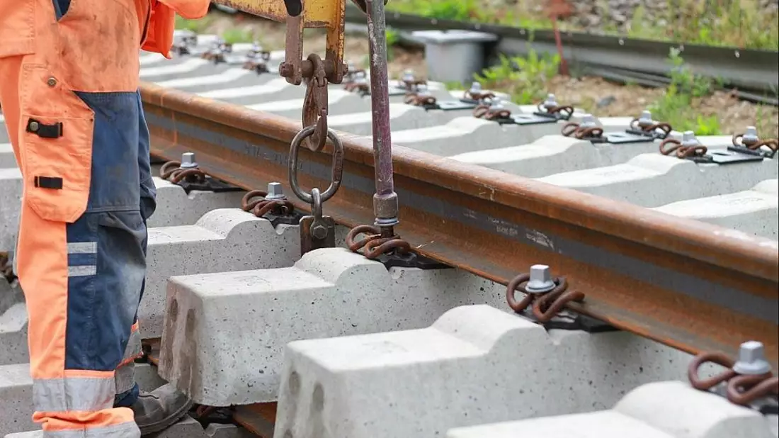 Bauarbeiten an einer Gleisanlage (Archiv) - Bild: via dts Nachrichtenagentur