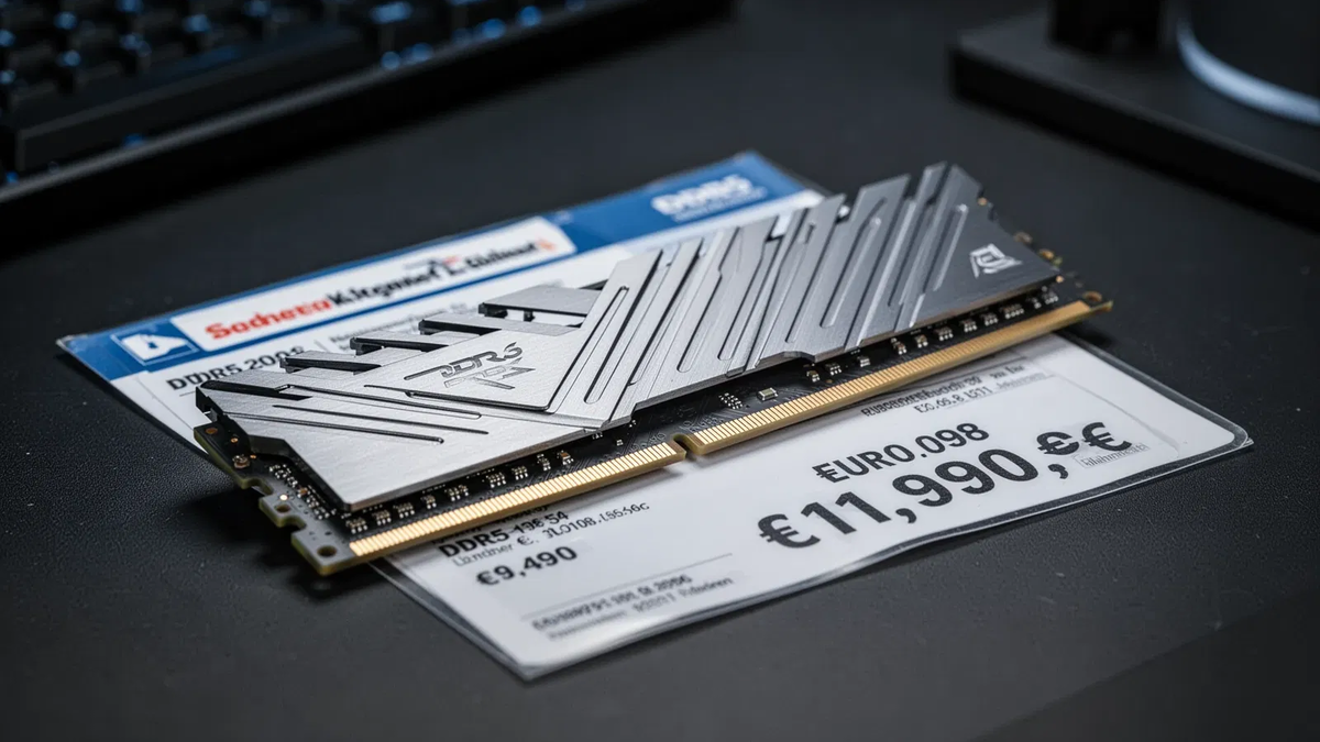 DDR5-RAM: Künstliche Intelligenz treibt Preise auf Rekordniveau - Foto: über boerse-global.de
