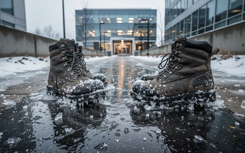 Eisige Gefahr: Glatteis fordert Arbeitgeber heraus - Foto: über boerse-global.de