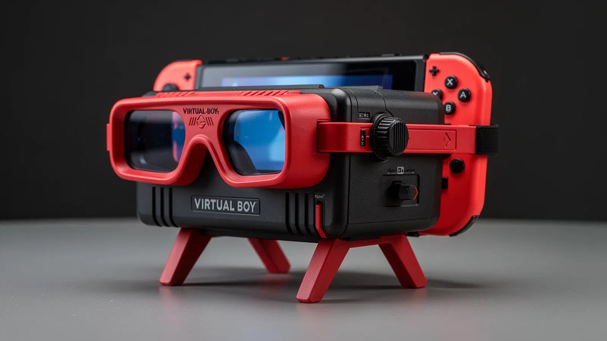 Nintendo Virtual Boy: Comeback als Switch-Zubehör - Foto: über boerse-global.de