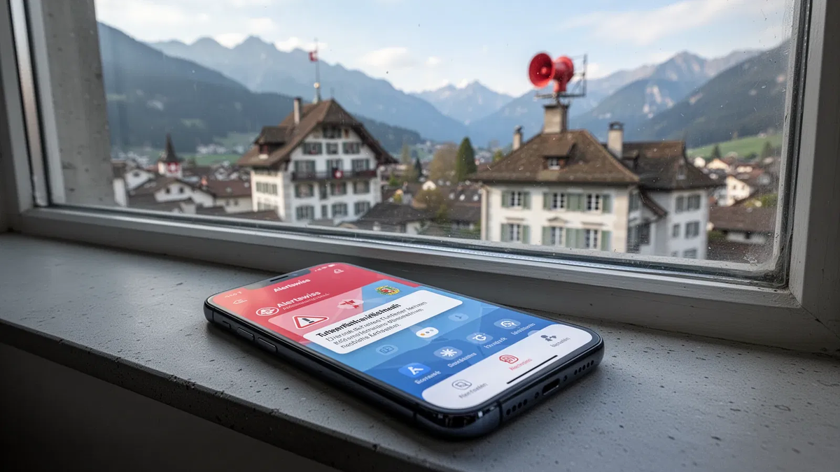 Schweiz testet Sirenen und drängt auf Notfall-Apps - Foto: über boerse-global.de