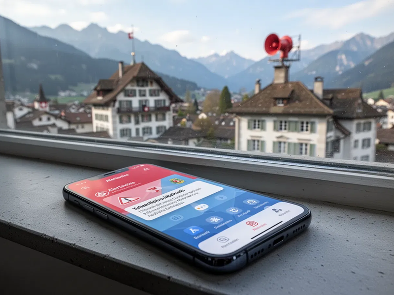 Schweiz testet Sirenen und drängt auf Notfall-Apps - Foto: über boerse-global.de