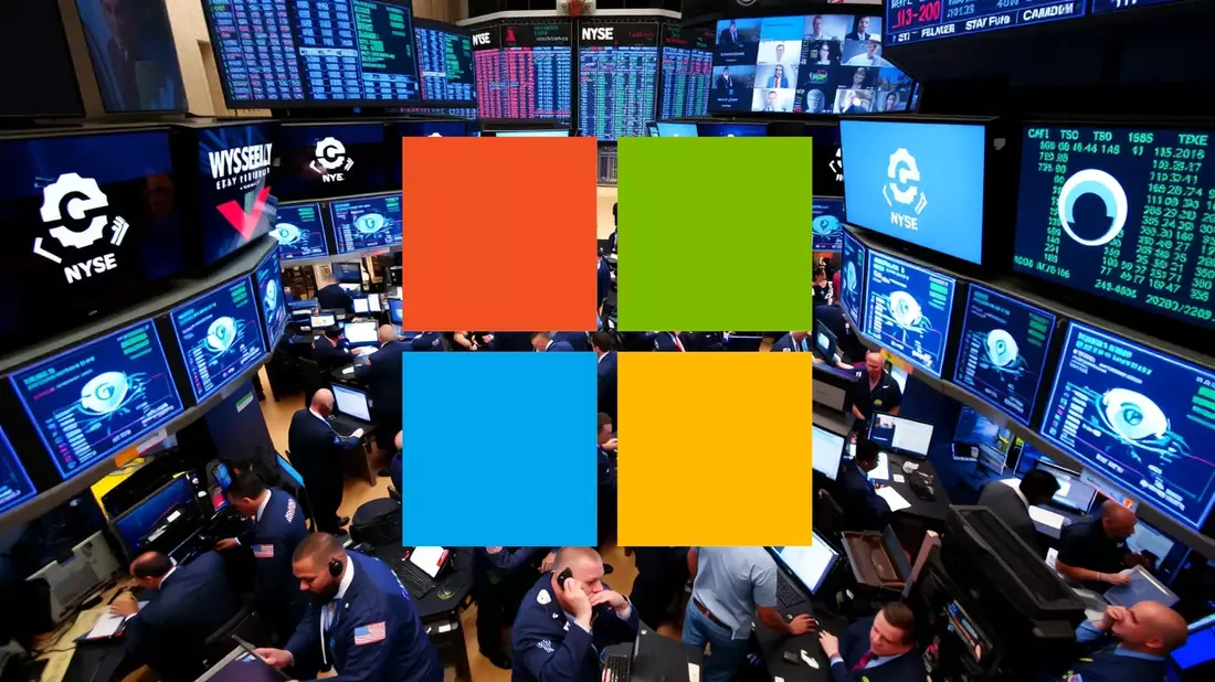 Microsoft: La inversión en IA presiona los márgenes y frena el impulso bursátil Illustration mit AI erstellt übermittelt durch boerse-global.de