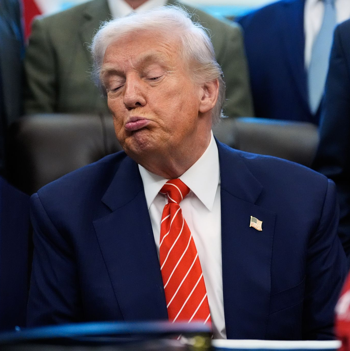 Trumps Unterschrift hat den Shutdown beendet, nicht aber den Streit ums Budget des Heimatschutzministeriums. - Foto: Alex Brandon/AP/dpa