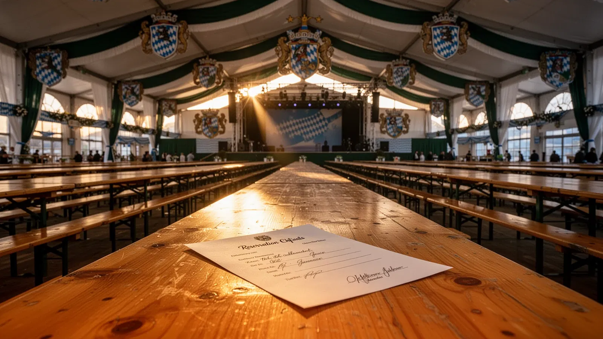 Schützenzelt startet Tischreservierungen für Oktoberfest 2026 - Foto: über boerse-global.de