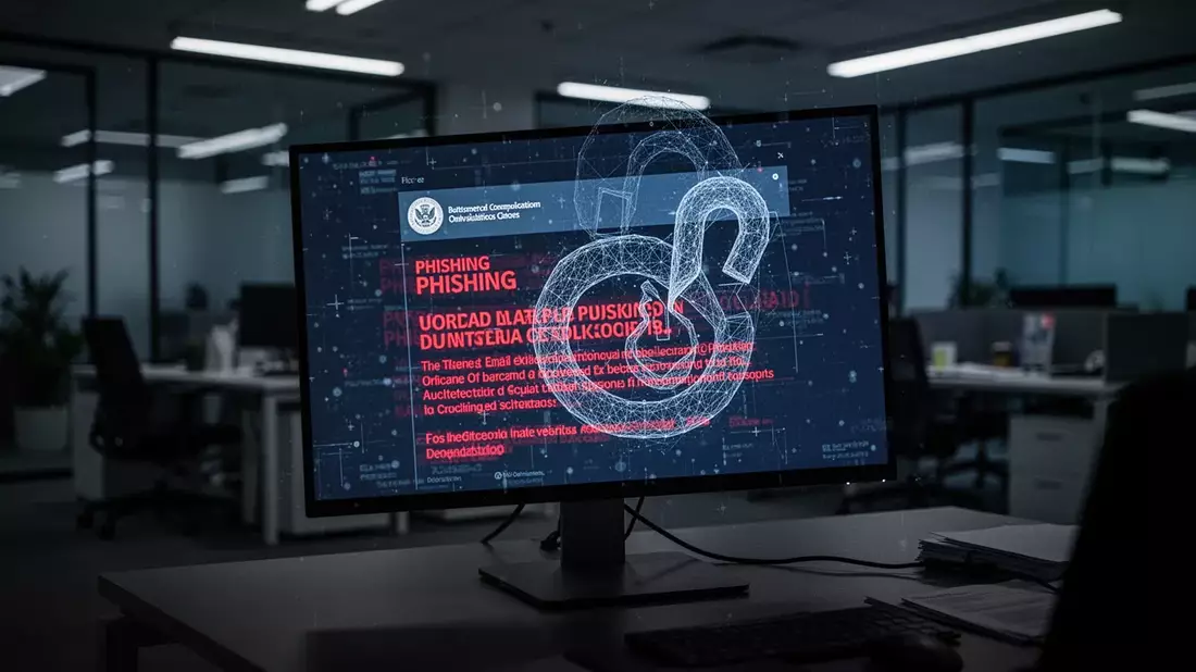 Steuer-Phishing: Neue Betrugswelle trifft deutsche Unternehmen Illustration mit AI erstellt übermittelt durch boerse-global.de