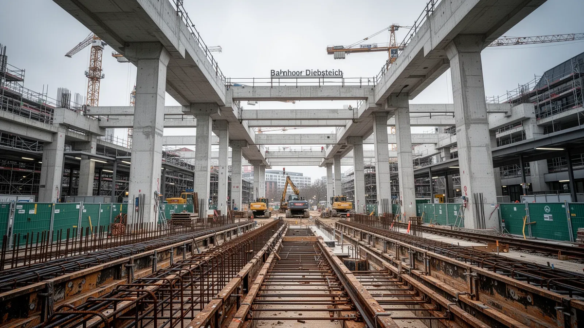 Bahnhof Altona: Bundestag stellt Milliardenprojekt erneut an den Prüfstand - Foto: über boerse-global.de