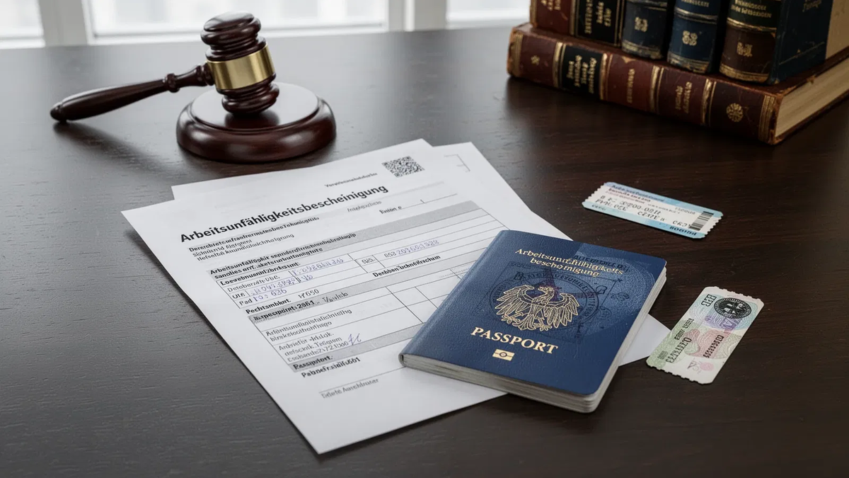 Arbeitsrecht: Deutsche Gerichte prüfen ausländische Krankmeldungen streng - Foto: über boerse-global.de