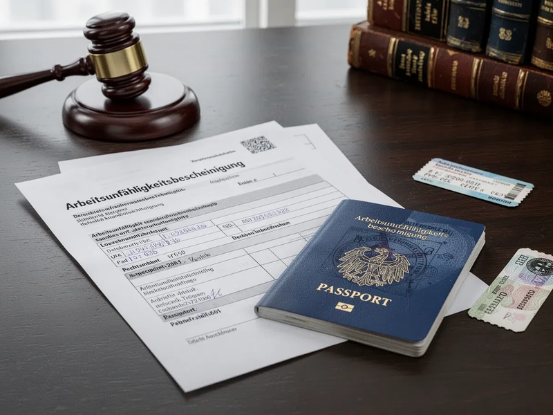 Arbeitsrecht: Deutsche Gerichte prüfen ausländische Krankmeldungen streng - Foto: über boerse-global.de