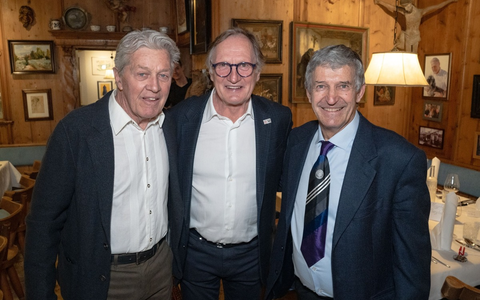 Skikaiser Franz Klammer feiert mit Sportlegenden 50 Jahre Olympiasieg´76 - Foto: presseportal.de