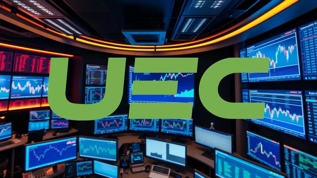 UEC Stock Surges Amid Resurgent Uranium Market Illustration mit AI erstellt übermittelt durch boerse-global.de