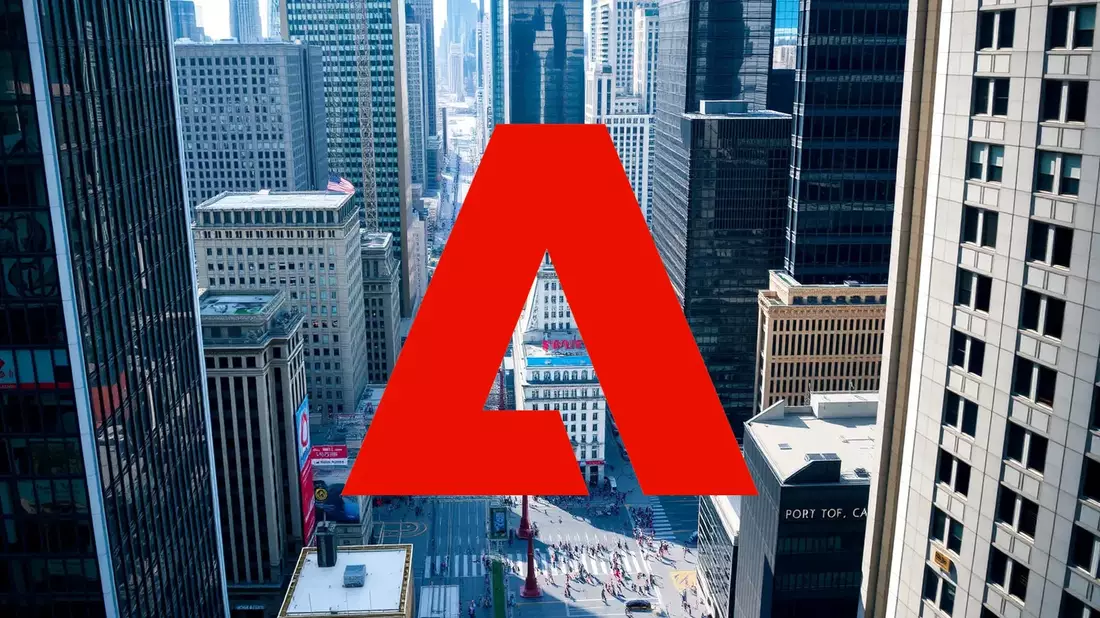 La sombra de la IA se cierne sobre el valor de Adobe - Bild: über boerse-global.de