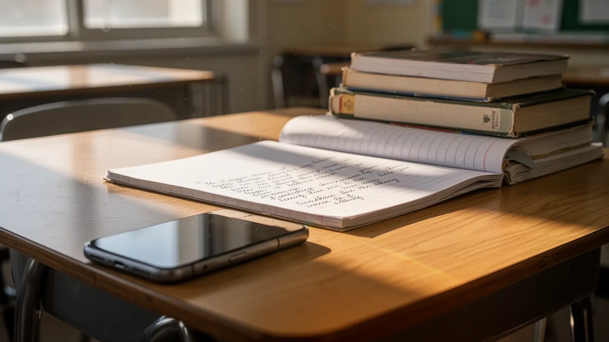 Smartphone-Verbot im Klassenzimmer steigert nachweislich Noten - Foto: über boerse-global.de