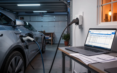 Elektro-Dienstwagen: Steuerfreie Ladekosten nur noch mit Stromzähler - Foto: über boerse-global.de