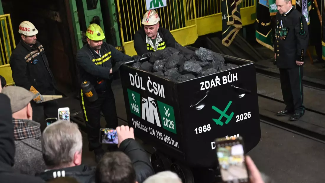 Mit der Schließung des Bergwerks CSM geht in Tschechien die Steinkohle-Ära zu Ende. - Bild: Ožana Jaroslav/CTK/dpa