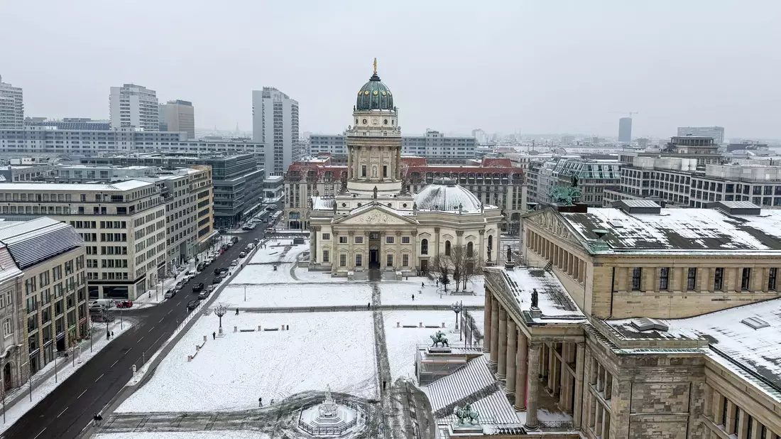Der Winter hat Berlin seit längerem fest im Griff.  - Bild: Sebastian Gollnow/dpa