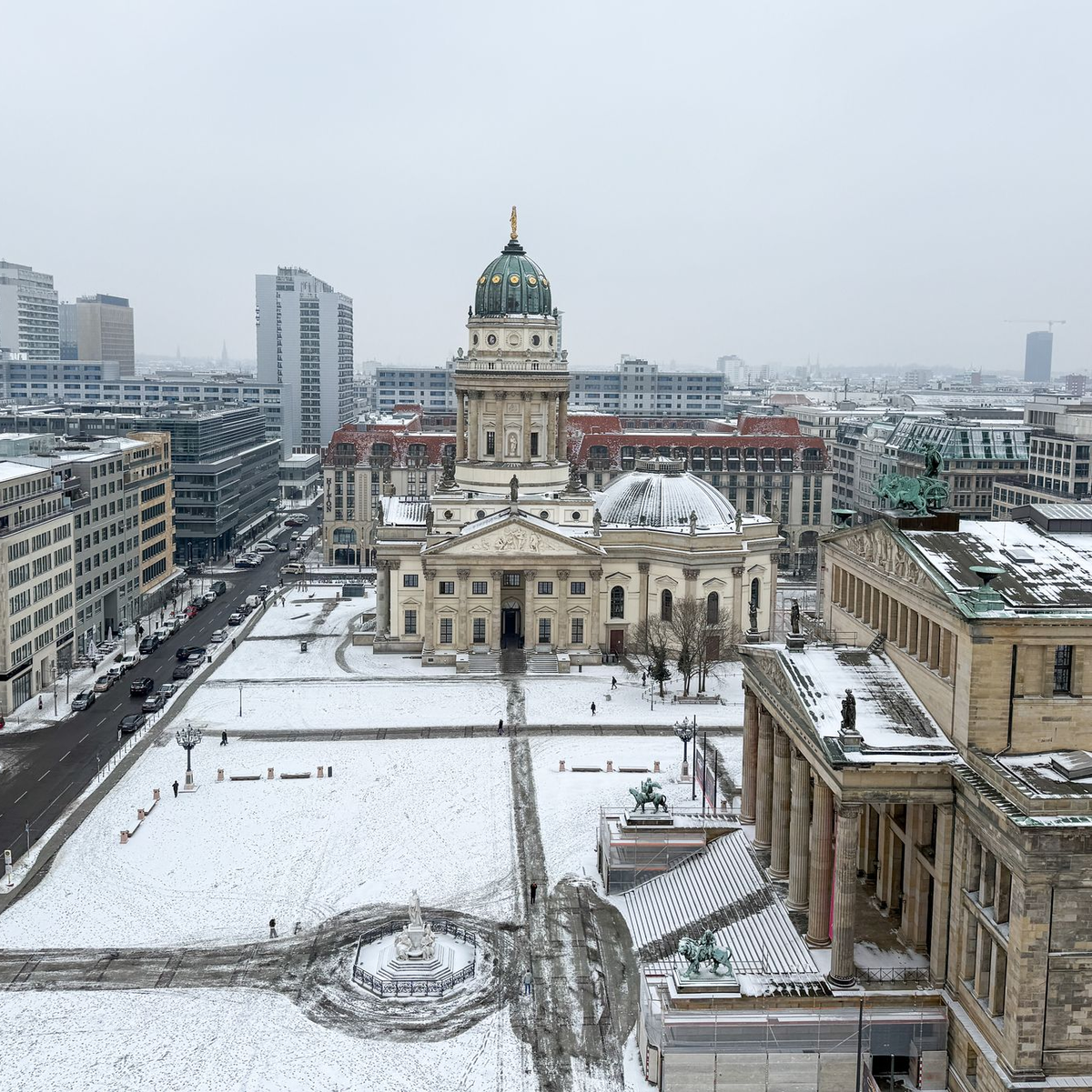 Der Winter hat Berlin seit längerem fest im Griff.  - Foto: Sebastian Gollnow/dpa
