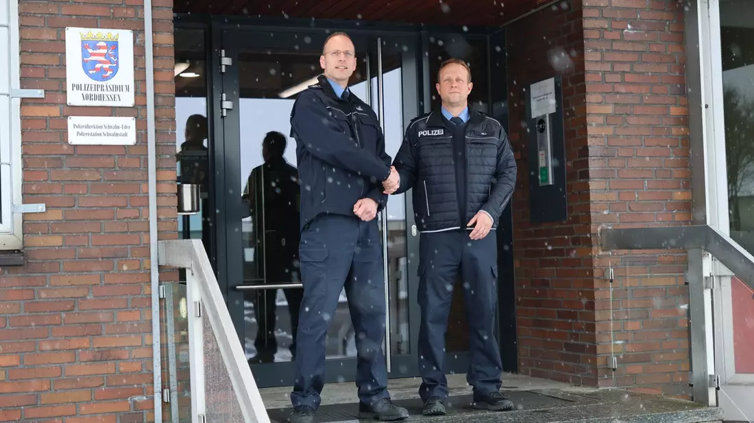 POL-HR: Personelle Veränderungen bei den Polizeistationen Melsungen und Schwalmstadt: Neue Schutzfrau und neuer Schutzmann vor Ort - Bild: presseportal.de