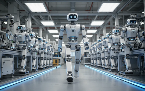 DOBOT ATOM: Humanoider Roboter geht in Serienproduktion - Foto: über boerse-global.de