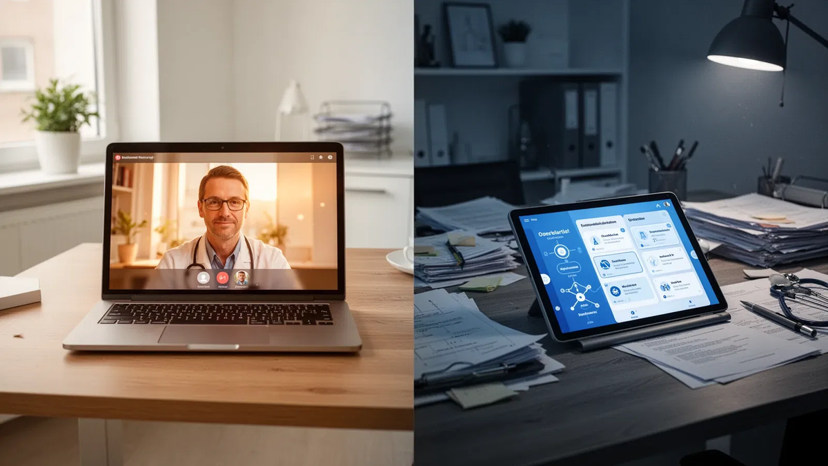 ePA stößt auf Widerstand, Videosprechstunden boomen - Foto: über boerse-global.de