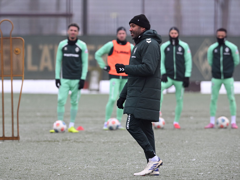 Der neue Werder-Trainer Daniel Thioune. - Foto: Carmen Jaspersen/dpa