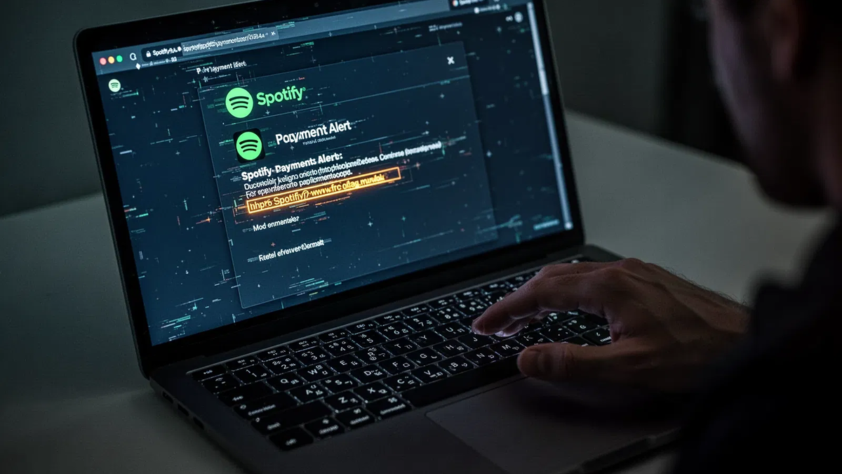 Spotify warnt vor neuer Phishing-Welle mit gefälschten Zahlungsmahnungen - Foto: über boerse-global.de