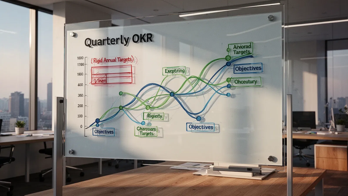OKRs verdrängen starre Zielvereinbarungen in Unternehmen - Foto: über boerse-global.de