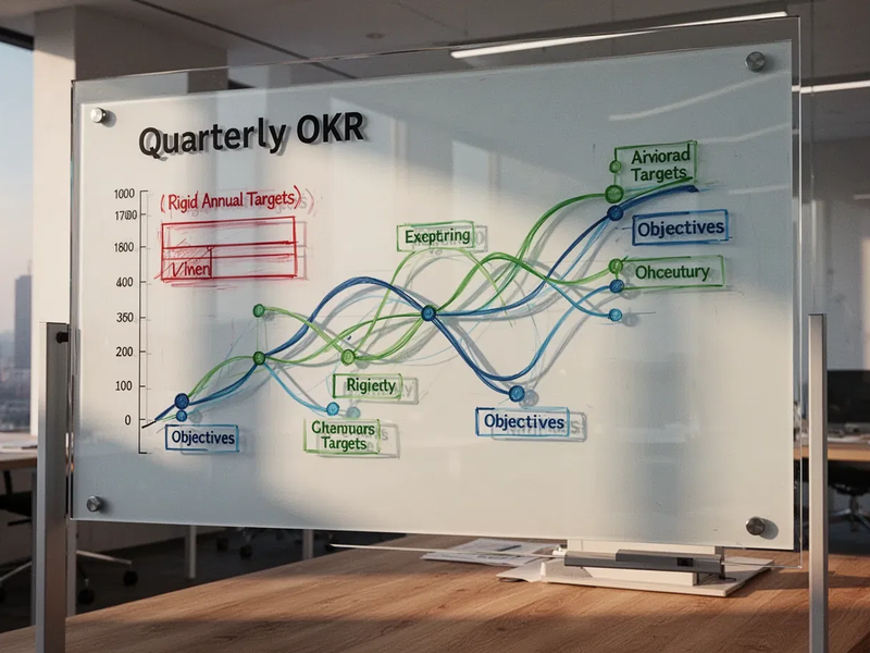 OKRs verdrängen starre Zielvereinbarungen in Unternehmen - Foto: über boerse-global.de
