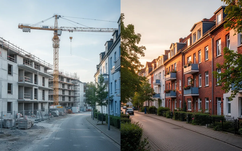 Immobilienmarkt: Neubau kollabiert, Bestand erlebt Boom - Foto: über boerse-global.de