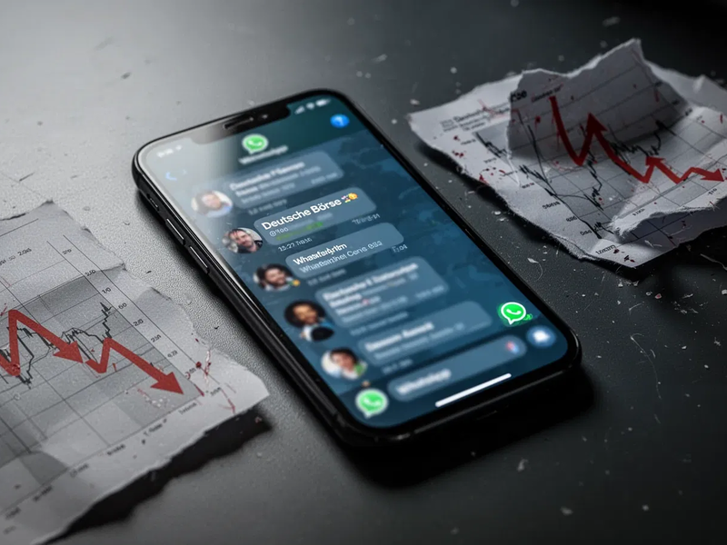 WhatsApp-Betrüger nutzen Namen der Deutschen Börse - Foto: über boerse-global.de