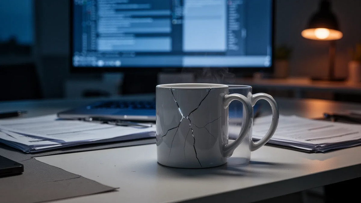 Quiet Cracking: Das stille Zerbrechen im Job - Foto: über boerse-global.de