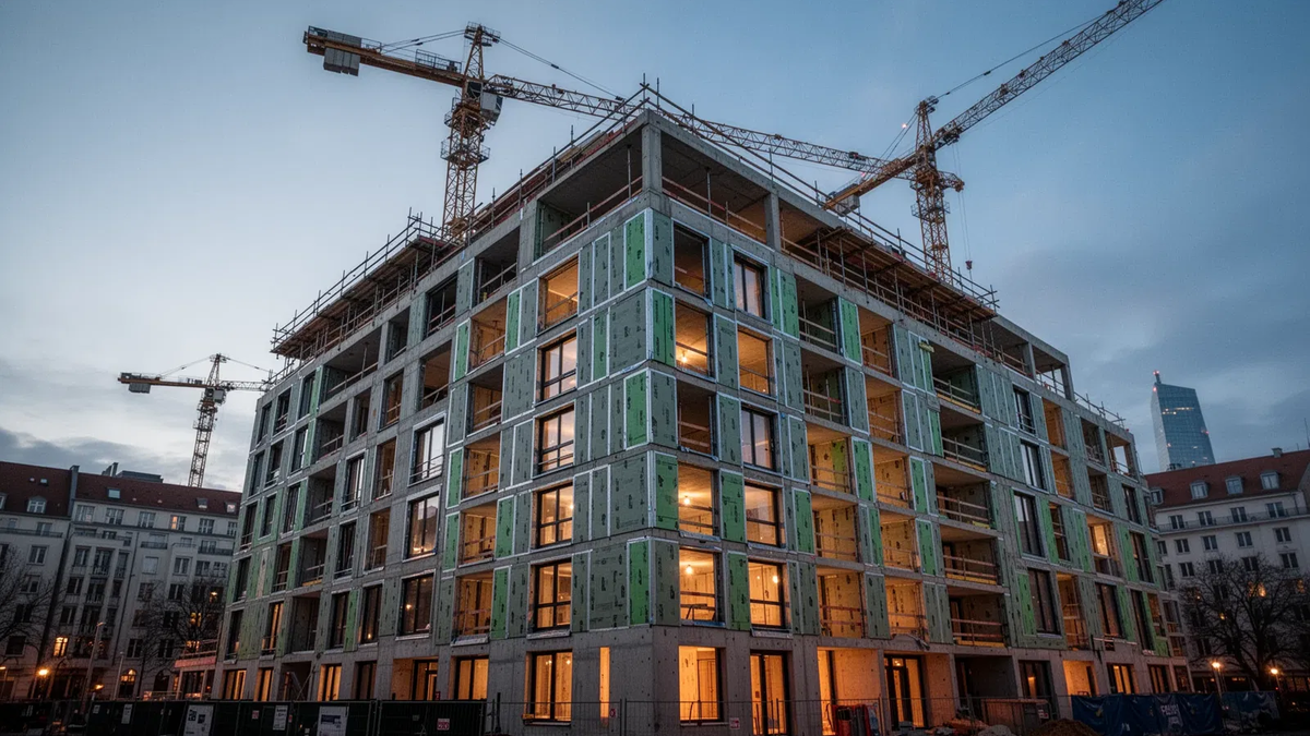 Bau-Förderung 2025: Klima-Programme boomen, Gesamtzahl enttäuscht - Foto: über boerse-global.de