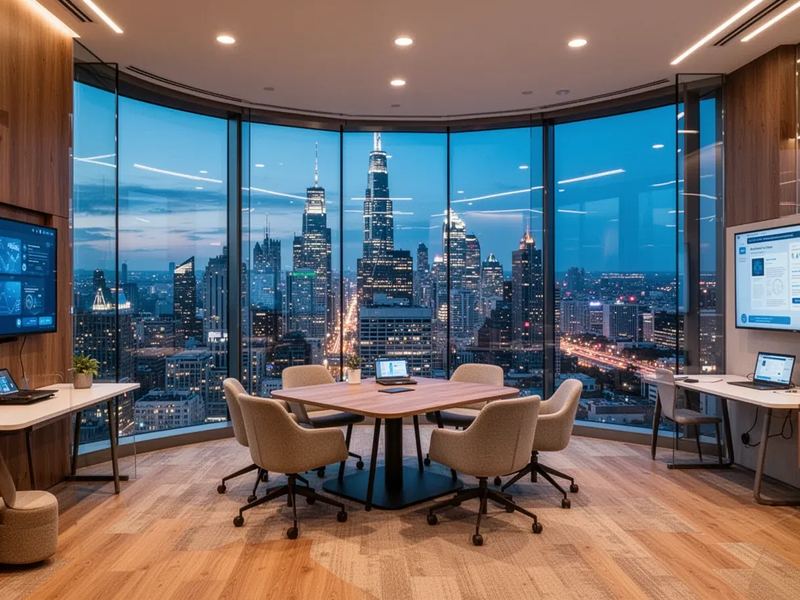 Büro der Zukunft: KI und Kollaboration statt Geisterhäuser - Foto: über boerse-global.de