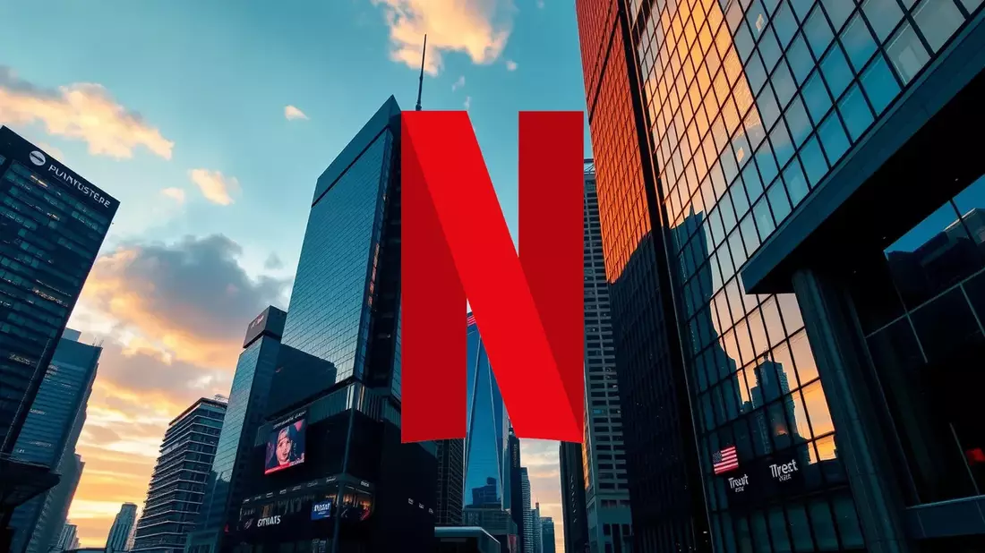 La acción de Netflix se enfrenta a un doble desafío bursátil - Bild: über boerse-global.de