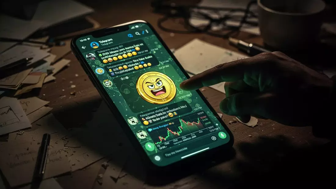 BaFin warnt vor Krypto-Betrug in WhatsApp-Gruppen Illustration mit AI erstellt übermittelt durch boerse-global.de