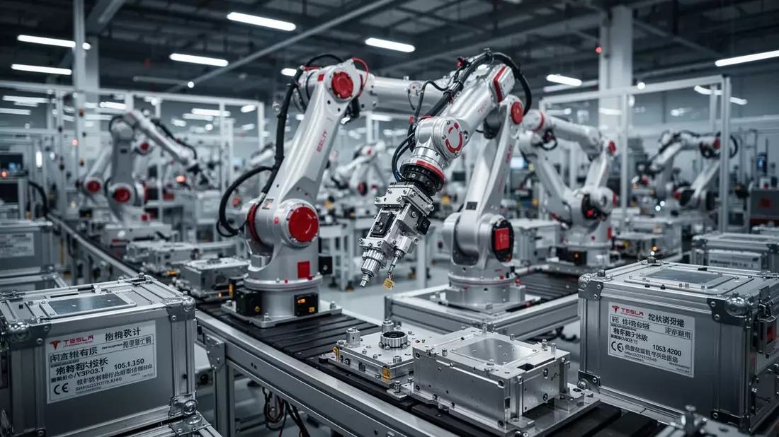 Tesla setzt bei Roboter-Produktion auf China - Bild: über boerse-global.de