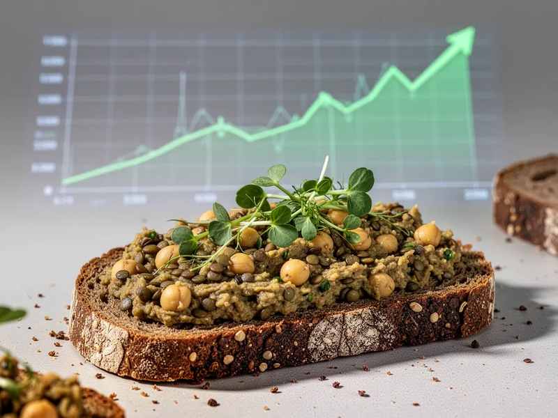 Pflanzliche Aufstriche werden 2026 zur eigenständigen Lebensmittelkategorie - Foto: über boerse-global.de