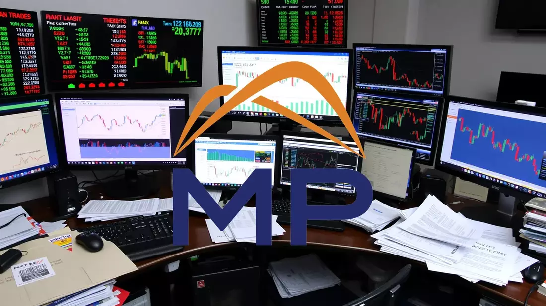 La acción de MP Materials se desploma un 10% tras anuncios de precios mínimos Illustration mit AI erstellt übermittelt durch boerse-global.de