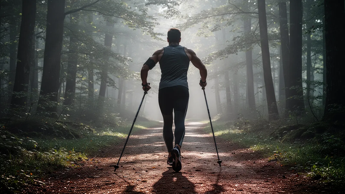 Nordic-Walking-Gymnastik: Der neue Trend gegen Rückenschmerzen - Foto: über boerse-global.de