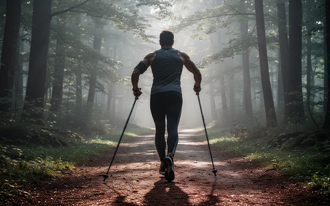 Nordic-Walking-Gymnastik: Der neue Trend gegen Rückenschmerzen - Foto: über boerse-global.de