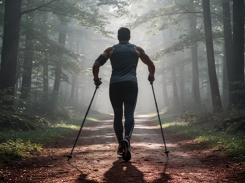 Nordic-Walking-Gymnastik: Der neue Trend gegen Rückenschmerzen - Foto: über boerse-global.de